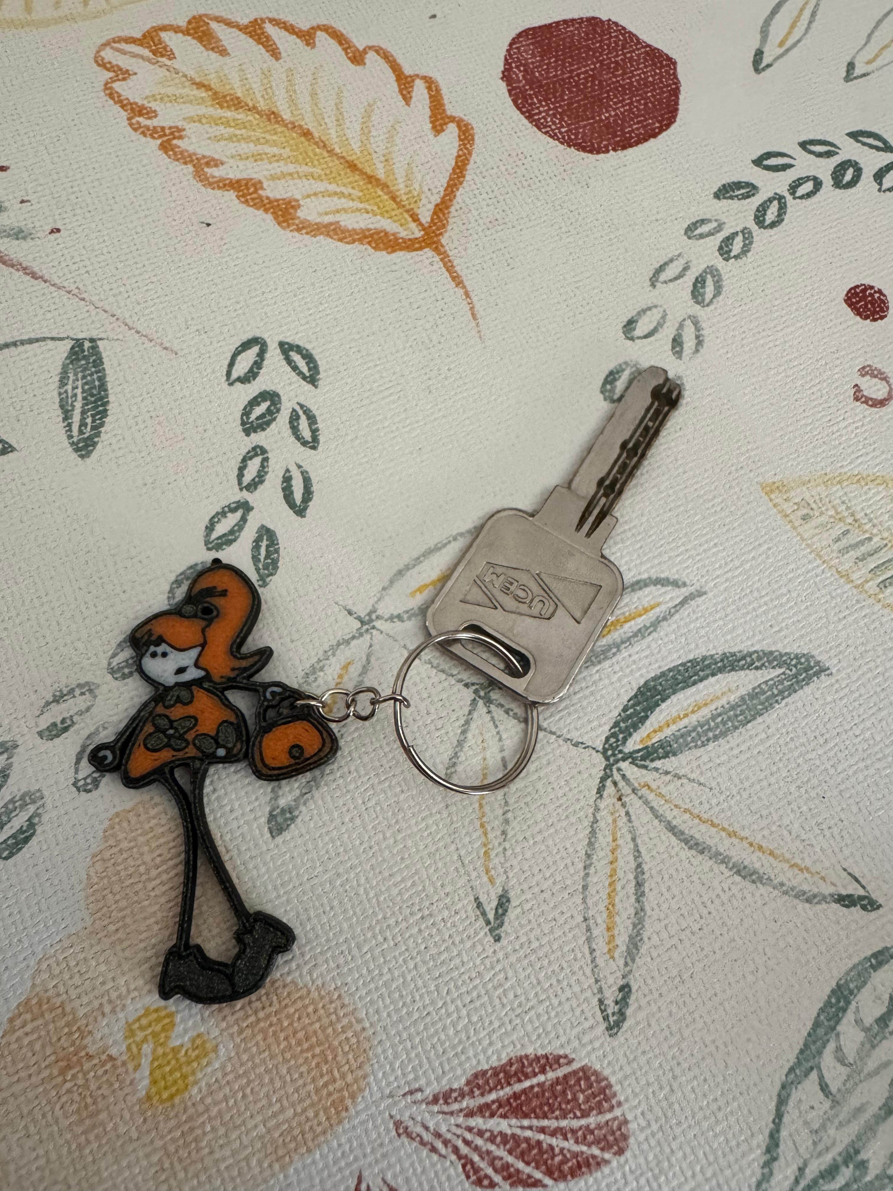 Porta-chaves Boneca Personalizada