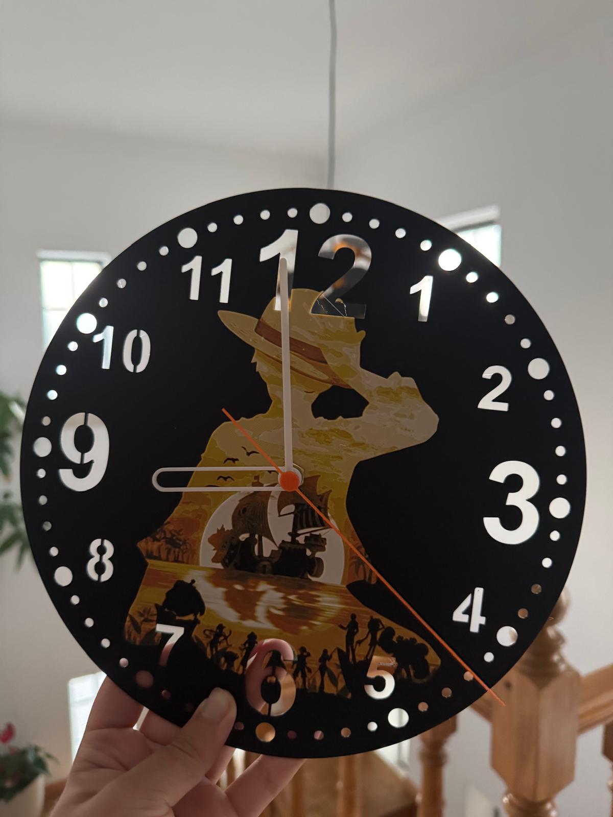 Relógio de Parede One Piece